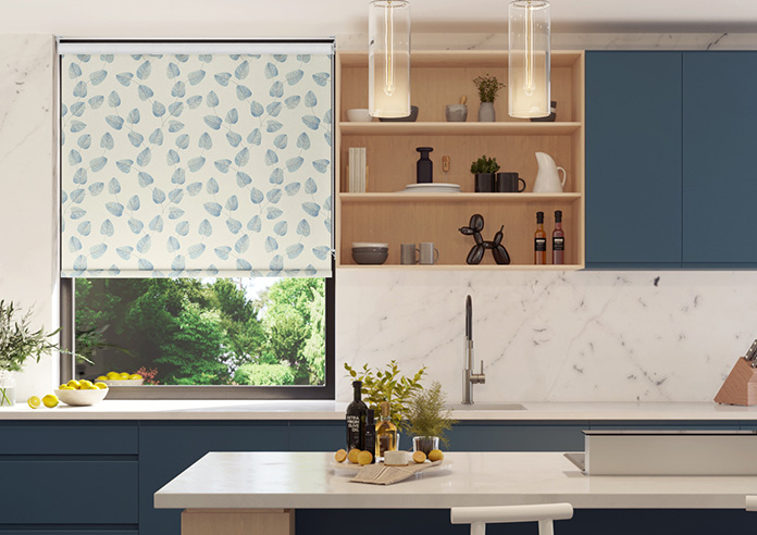 Alessio, Parisian Blue - Roller Blind - Image 3